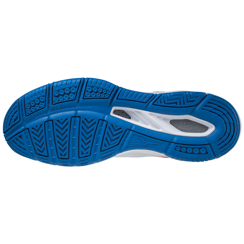 Mizuno Wave Supersonic 2 White/IRed/FrenchBlue